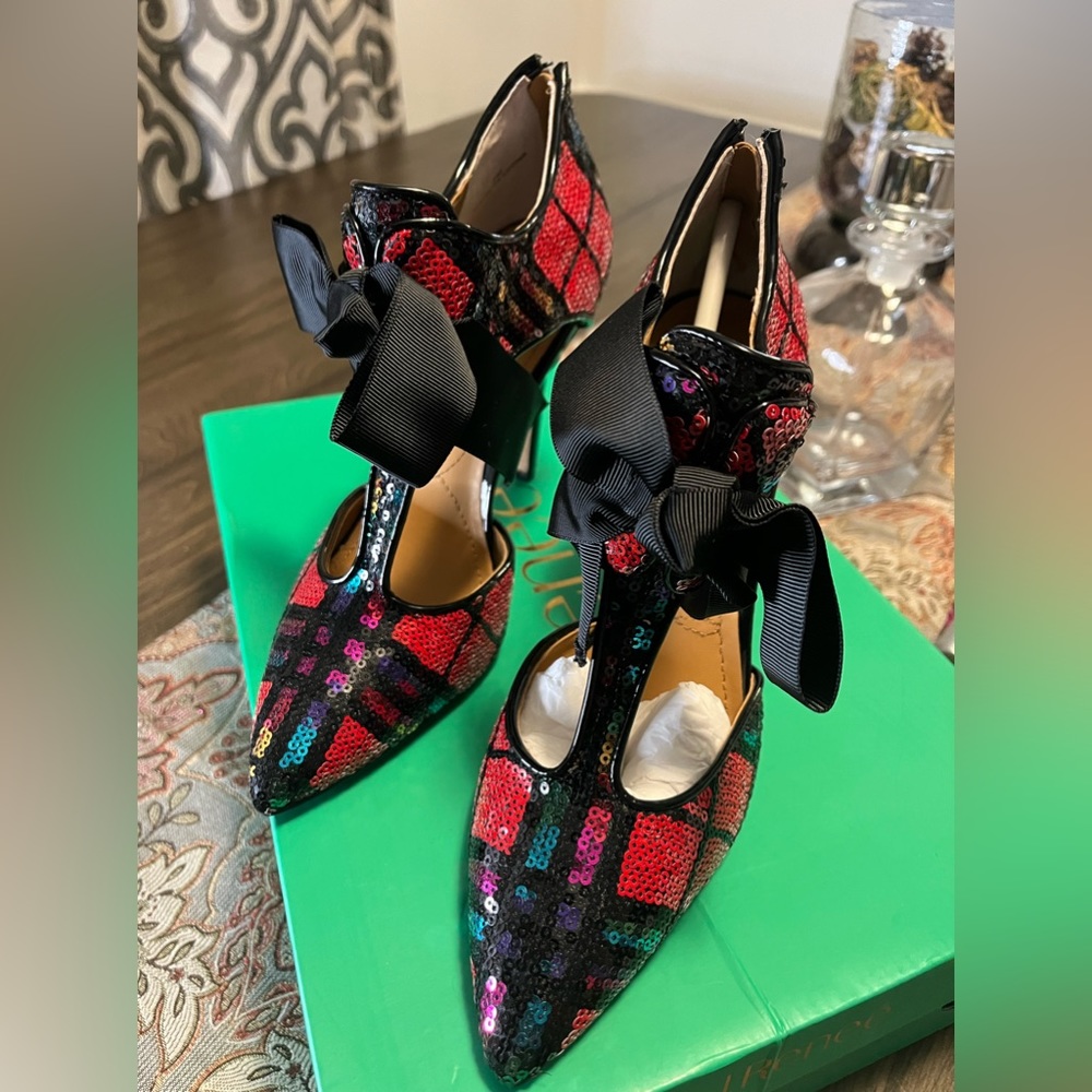 J. Renee Multi Colored Sequin Shoes Brand New!